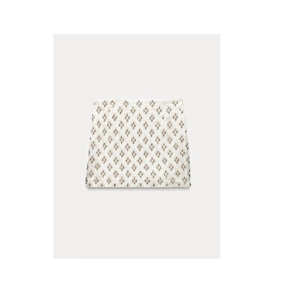 ZARA SKIRT | ZARA RHINESTONE RARE LIMITED EDITION | ZW COLLECTION BEADED SKIRT